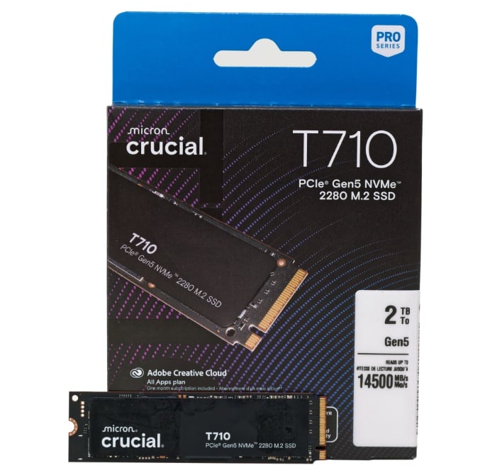 crucial t710 ssd hero