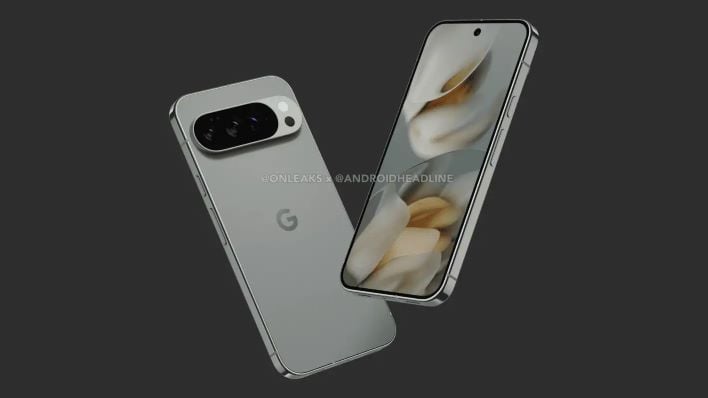 Pixel 10 Pro renders on a dark gray background.